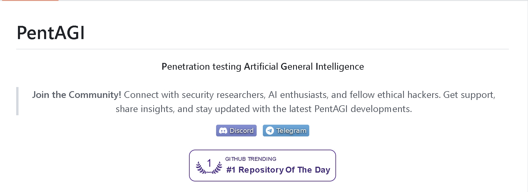 PentAGI：一款利用尖端人工智能技术的创新型自动化安全测试工具
